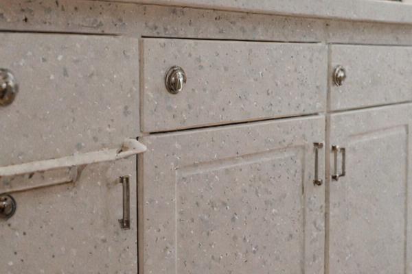 Kitchen cabinet refinishing project